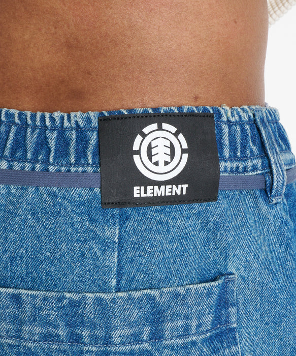 ELEMENT メンズ SHOD PANTS HAMMER CURB PAINTER デニムパンツ 【2026年秋冬モデル】 FAD / XL