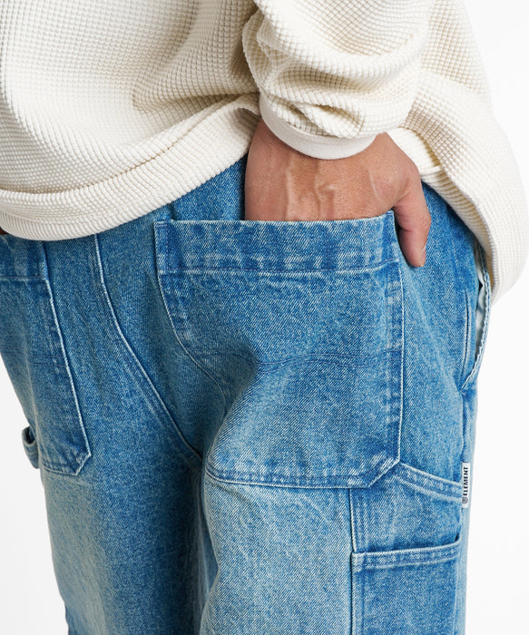 ELEMENT メンズ SHOD PANTS HAMMER CURB PAINTER デニムパンツ 【2026年秋冬モデル】 FAD / XL