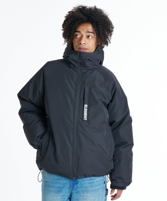 ELEMENT メンズ PUFF TACK JACKET ジャケット 【2026年秋冬モデル】 FBK / XL