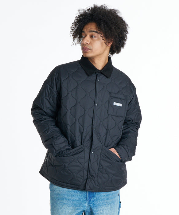 ELEMENT メンズ PLAID PUFF JACKET ジャケット 【2026年秋冬モデル】 FBK / XL