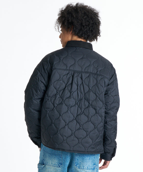 ELEMENT メンズ PLAID PUFF JACKET ジャケット 【2026年秋冬モデル】 FBK / XL