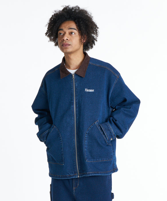 ELEMENT メンズ DENIM FIELD JACKET ジャケット 【2026年秋冬モデル】 RIG / XL