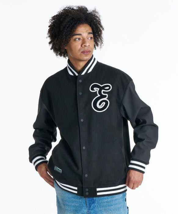 ELEMENT メンズ VARSITY STADIUM JACKET ジャケット 【2026年秋冬モデル】 WBK / XL