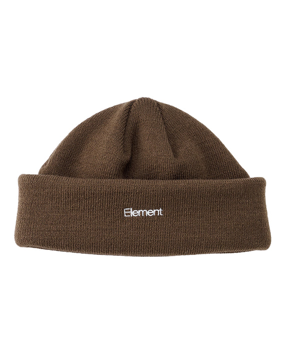 ELEMENT メンズ DOUBLE 2WAY BEANIE ビーニー 【2026年秋冬モデル】 BRW / F