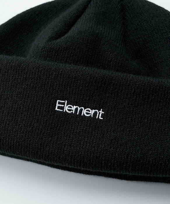 ELEMENT メンズ DOUBLE 2WAY BEANIE ビーニー 【2026年秋冬モデル】 FBK / F