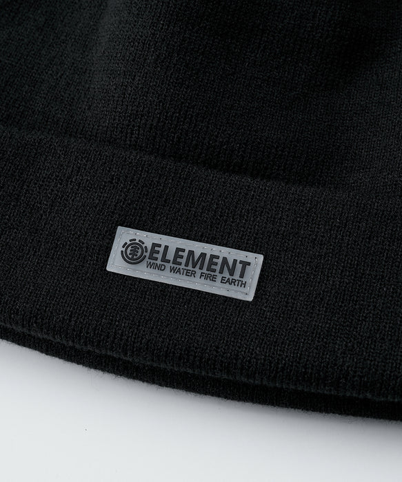 ELEMENT メンズ DOUBLE 2WAY BEANIE ビーニー 【2026年秋冬モデル】 FBK / F