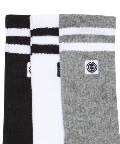 ELEMENT メンズ 2TONE ICON SOCKS 3PK ソックス 【2026年秋冬モデル】 KSQ0 / F
