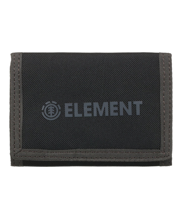 ELEMENT メンズ BRAND WALLET TRIFOLD ウォレット 【2026年秋冬モデル】 FBK / F