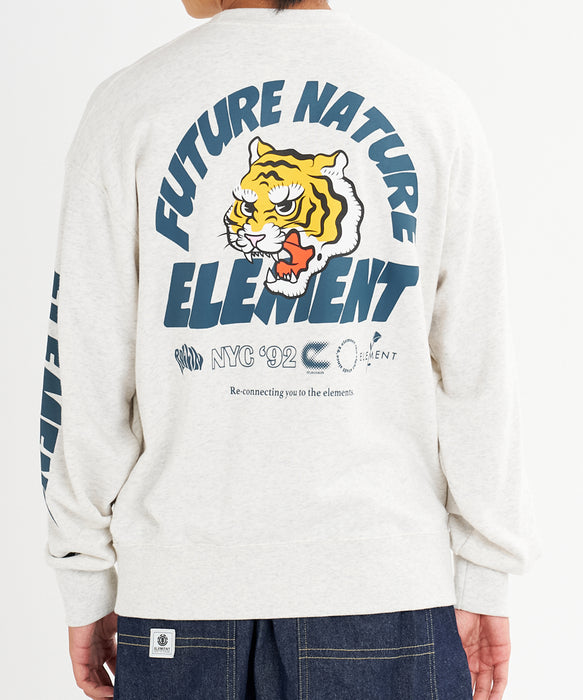 ELEMENT メンズ TIGER CREW トレーナー 【2026年秋冬モデル】
