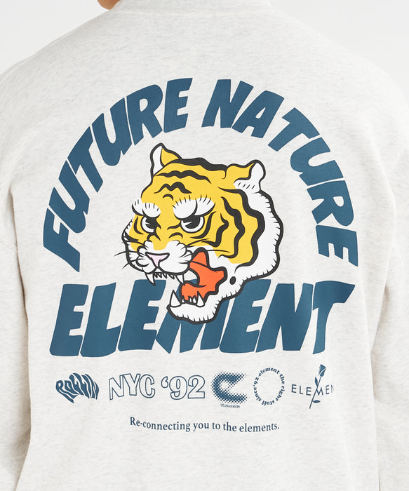 ELEMENT メンズ TIGER CREW トレーナー 【2026年秋冬モデル】