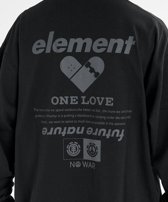 【直営店限定】ELEMENT メンズ HEART LS ロンT 【2026年秋冬モデル】