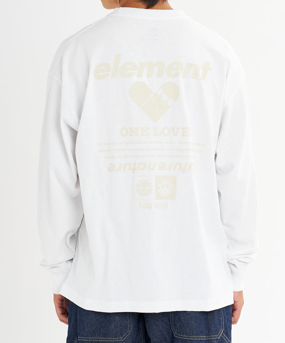 【直営店限定】ELEMENT メンズ HEART LS ロンT 【2026年秋冬モデル】