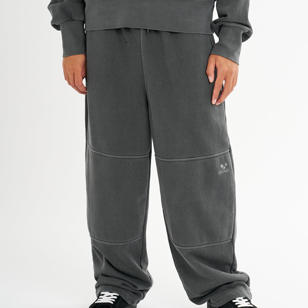 直営店限定】ELEMENT メンズ SWEAT PANTS W KNEE セットアップボトムス