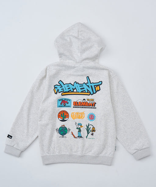 ELEMENT キッズ ACOMPANY HOOD YOUTH パーカー 【2026年春夏モデル】 WHH / XL/155-165