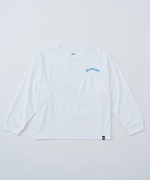 ELEMENT キッズ TIMBER RIP LS YOUTH ロンT 【2026年春夏モデル】 WHT / XL/155-165
