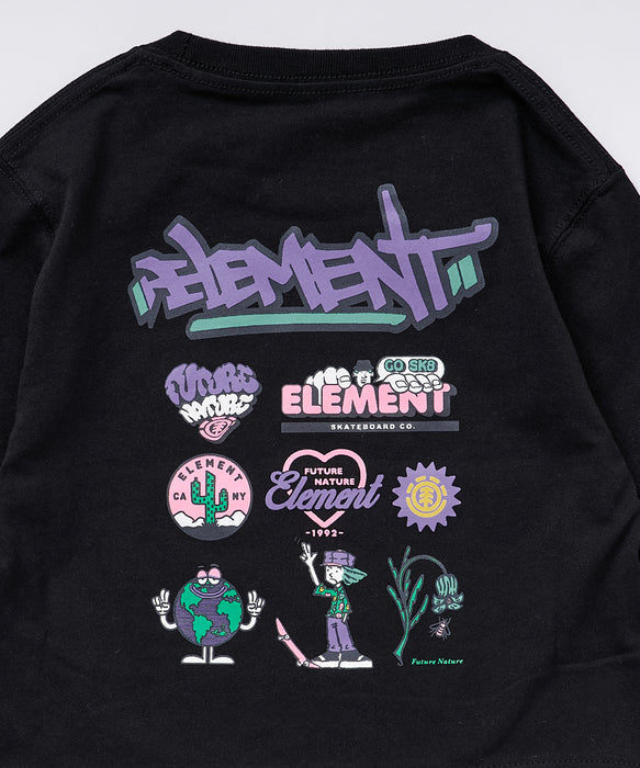【SALE】ELEMENT キッズ ACOMPANY LS GIRL ロンT 【2026年春夏モデル】