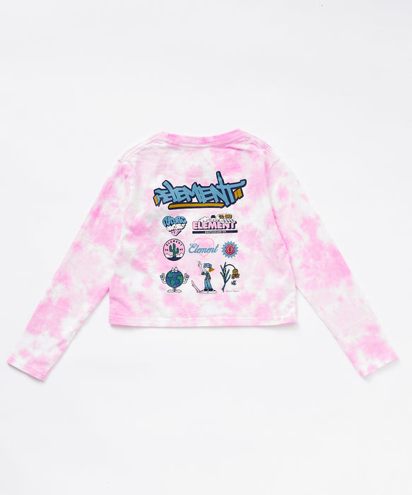 【SALE】ELEMENT キッズ ACOMPANY LS GIRL ロンT 【2026年春夏モデル】