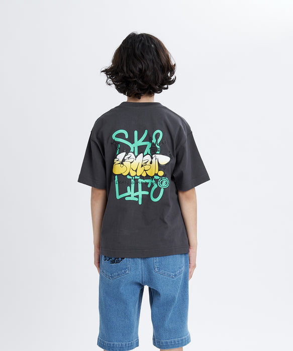 ELEMENT キッズ LAYER TAGGING SS Y Tシャツ 【2026年春夏モデル】 CHA / XL/155-165