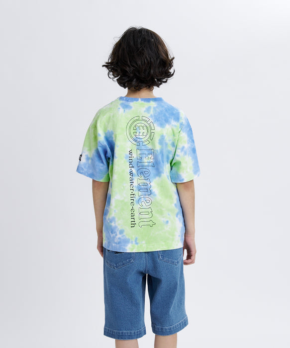 ELEMENT キッズ LINE LOGO SS Y Tシャツ 【2026年春夏モデル】 BGTD / XL/155-165