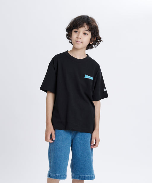ELEMENT キッズ ACOMPANY SS Y Tシャツ 【2026年春夏モデル】 FBK / XL/155-165