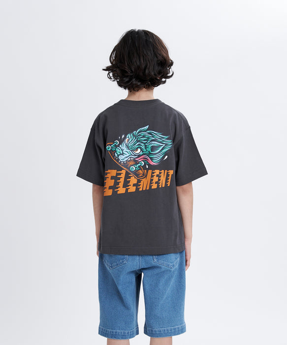 ELEMENT キッズ TIMBER WOLF SS Y Tシャツ 【2026年春夏モデル】