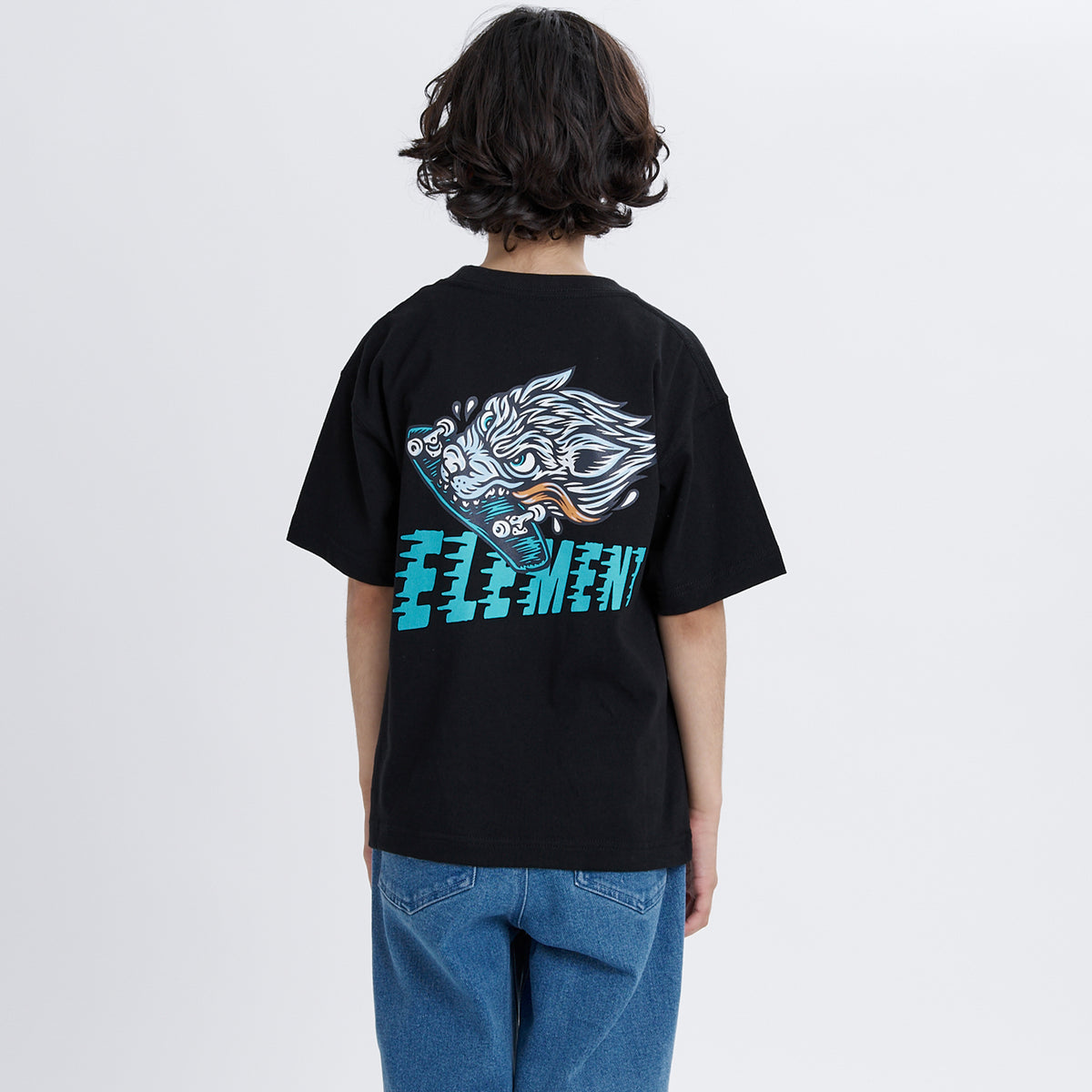 OUTLET】ELEMENT キッズ TIMBER WOLF SS Y Tシャツ 【2026年春夏モデル】