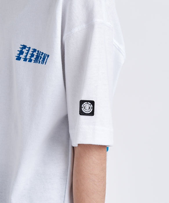 ELEMENT キッズ TIMBER WOLF SS Y Tシャツ 【2026年春夏モデル】 WHT / XL/155-165