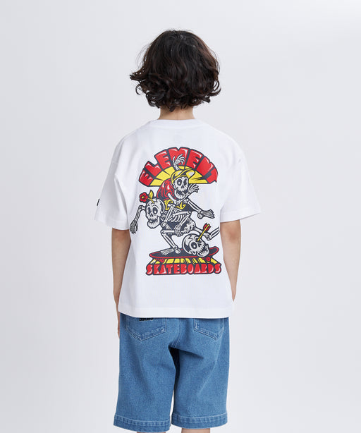 ELEMENT キッズ TIMBER 3 2ND SS Y Tシャツ 【2026年夏モデル】 WHT / XL/155-165