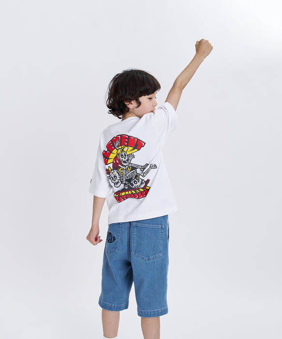 ELEMENT キッズ TIMBER 3 2ND SS Y Tシャツ 【2026年夏モデル】 WHT / XL/155-165