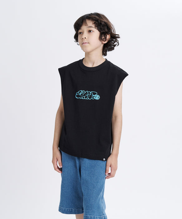 ELEMENT キッズ LAYER TAGGING NO SLEEVE Y タンクトップ 【2026年夏モデル】 FBK / XL/155-165