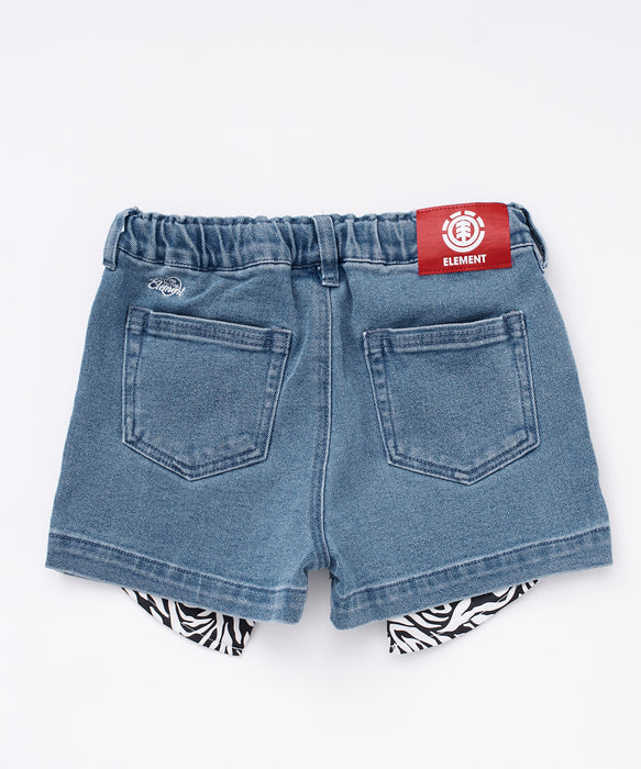 ELEMENT キッズ SHOD SHORTS STD DENIM G ショートパンツ 【2026年春夏モデル】