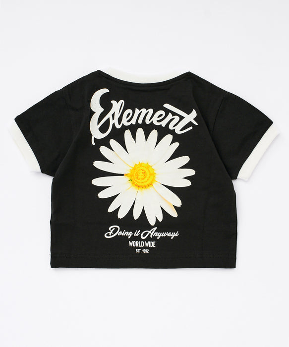 ELEMENT キッズ ガールズ LINE RINGER SS G Tシャツ 【2026年春夏モデル】