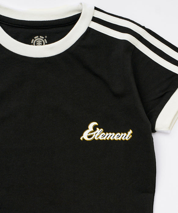 ELEMENT キッズ ガールズ LINE RINGER SS G Tシャツ 【2026年春夏モデル】