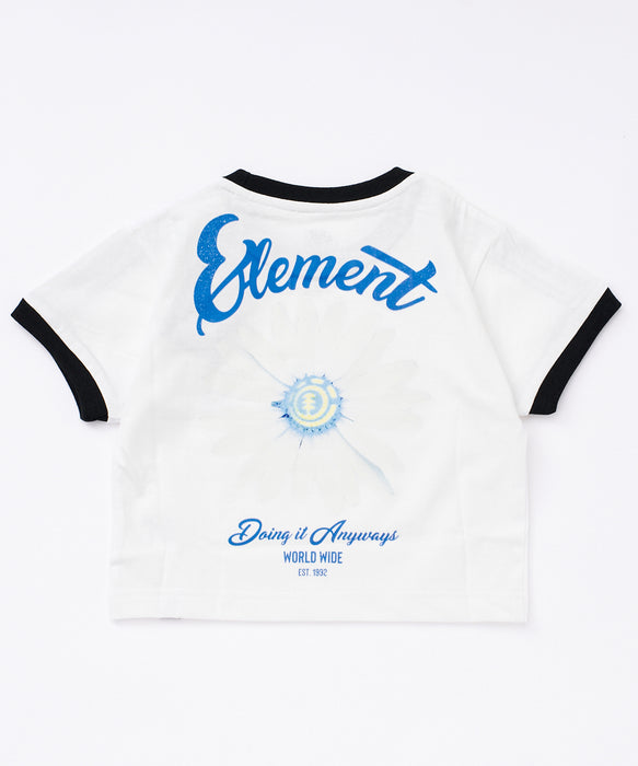 ELEMENT キッズ ガールズ LINE RINGER SS G Tシャツ 【2026年春夏モデル】