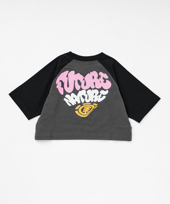 ELEMENT キッズ ガールズ RAGLAN WIDE SS G Tシャツ 【2026年春夏モデル】
