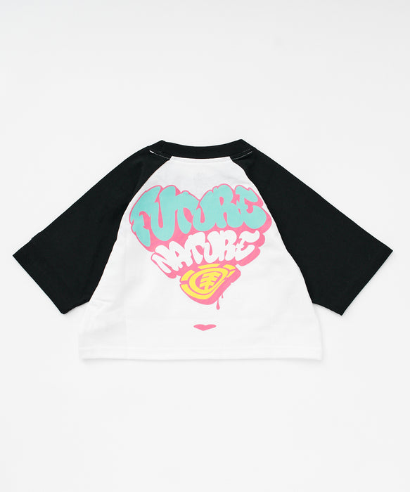 ELEMENT キッズ ガールズ RAGLAN WIDE SS G Tシャツ 【2026年春夏モデル】