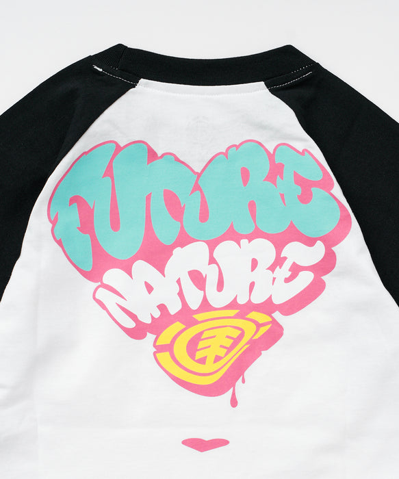 ELEMENT キッズ ガールズ RAGLAN WIDE SS G Tシャツ 【2026年春夏モデル】
