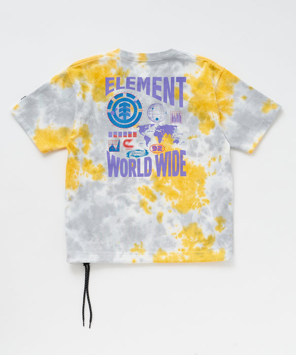 ELEMENT キッズ WORLD WIDE SS Y Tシャツ 【2026年夏モデル】