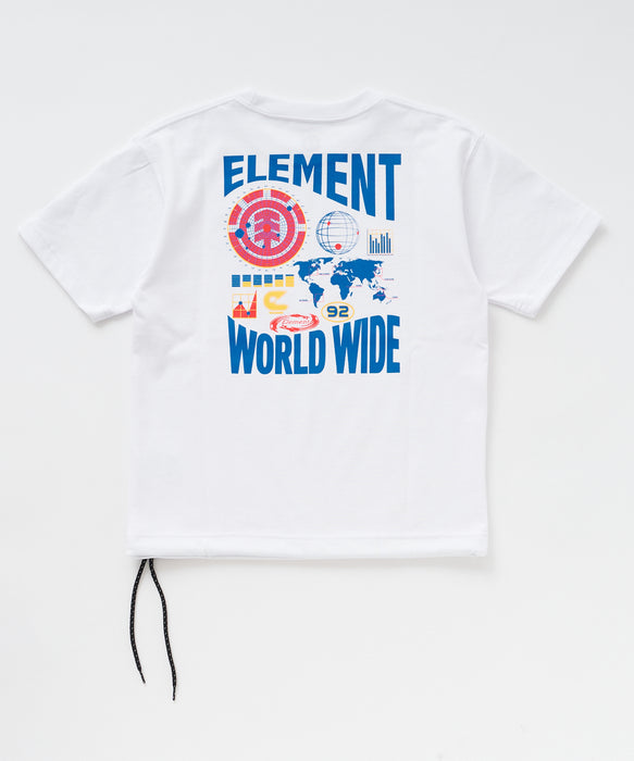 ELEMENT キッズ WORLD WIDE SS Y Tシャツ 【2026年夏モデル】