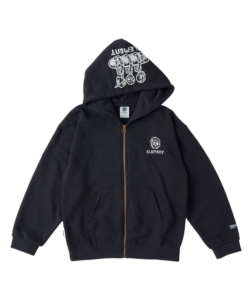 ELEMENT キッズ TIMBER 3 ZIP HOOD Y パーカー 【2026年秋冬モデル】 FBKT / XL/155-165