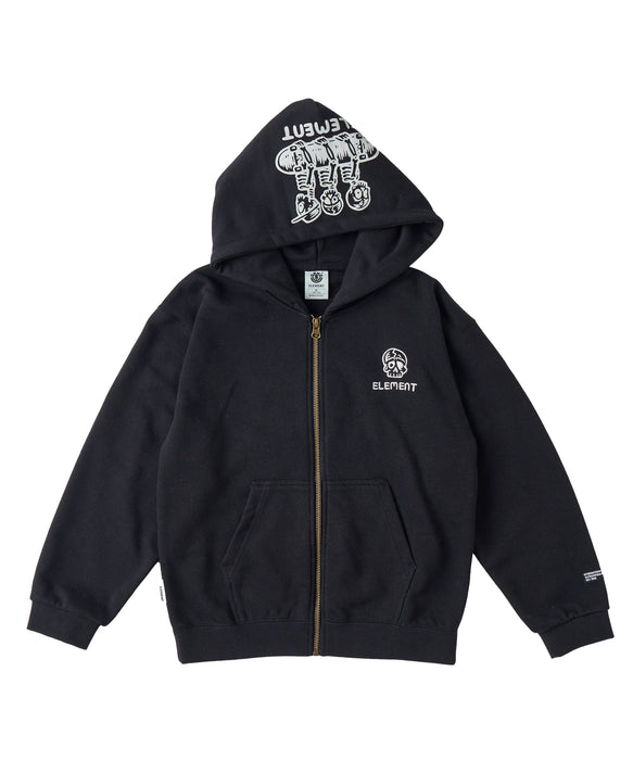 ELEMENT キッズ TIMBER 3 ZIP HOOD Y パーカー 【2026年秋冬モデル】 FBKT / XL/155-165