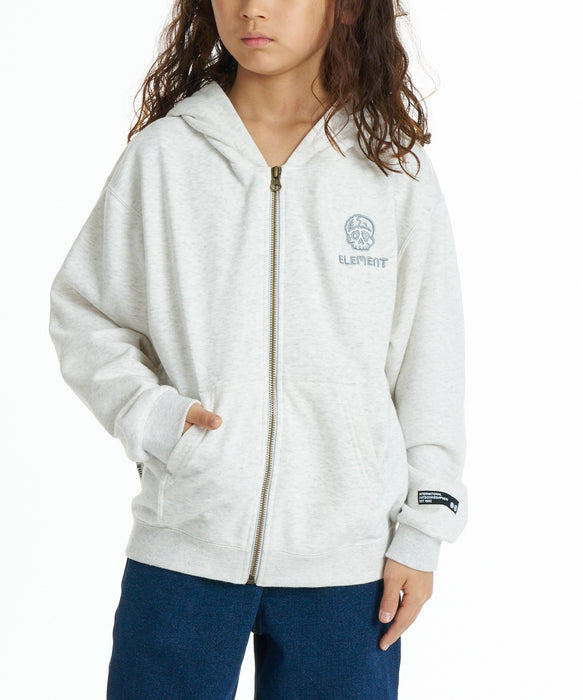 ELEMENT キッズ TIMBER 3 ZIP HOOD Y パーカー 【2026年秋冬モデル】 WHH / XL/155-165