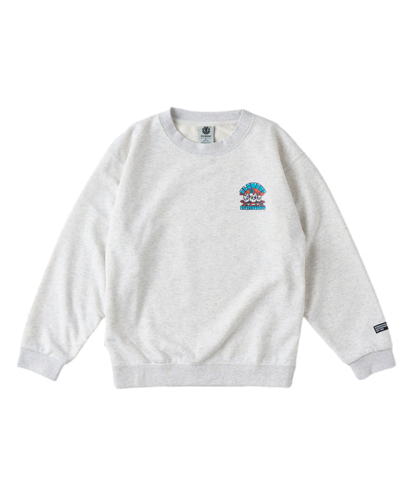 ELEMENT キッズ TIMBER 3 2ND CREW Y トレーナー 【2026年秋冬モデル】 WHH / XL/155-165