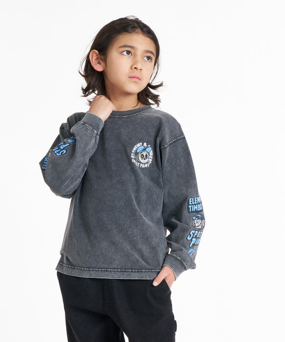 ELEMENT キッズ TIMBER AST LS Y ロンT 【2026年秋冬モデル】 RBK2 / XL/155-165