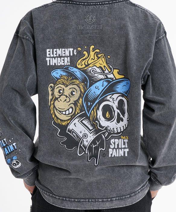 ELEMENT キッズ TIMBER AST LS Y ロンT 【2026年秋冬モデル】 RBK2 / XL/155-165