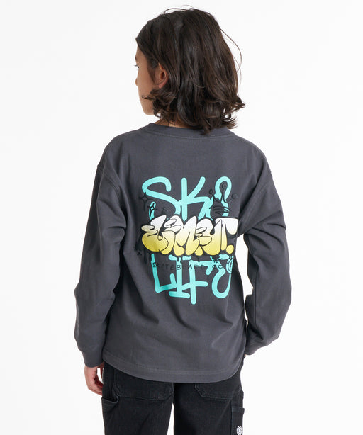 ELEMENT キッズ TAG LS Y ロンT 【2026年秋冬モデル】 CHA / XL/155-165