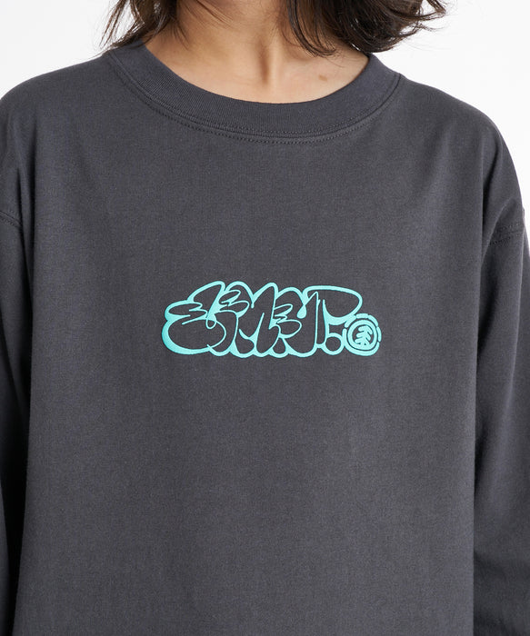 ELEMENT キッズ TAG LS Y ロンT 【2026年秋冬モデル】 CHA / XL/155-165