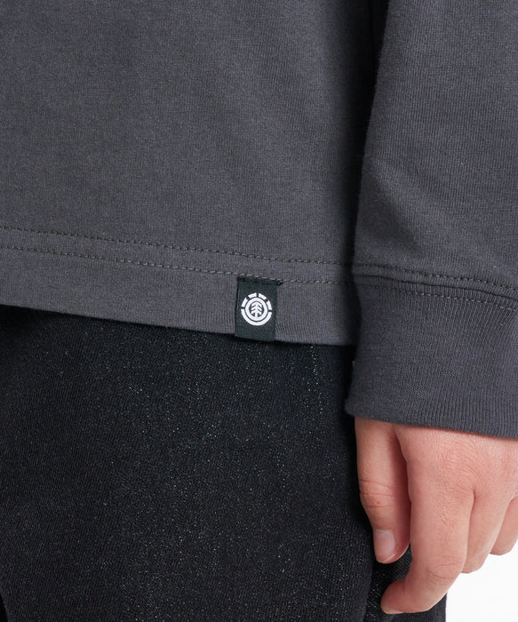 ELEMENT キッズ TAG LS Y ロンT 【2026年秋冬モデル】 CHA / XL/155-165
