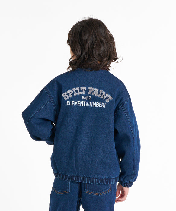 ELEMENT キッズ TIMBER DENIM FIELD JACKET Y ジャケット 【2026年秋冬モデル】 RIG / XL/155-165