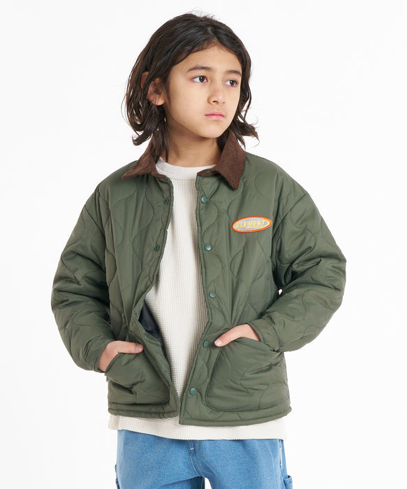 ELEMENT キッズ PLAID PUFF JACKET Y ジャケット 【2026年秋冬モデル】 FNT / XL/155-165